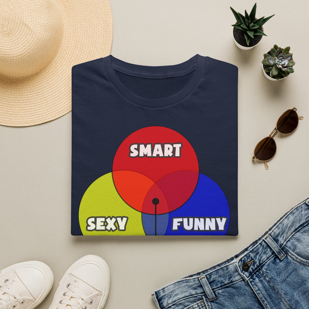 Venn Diagram .. Oncology Nurses - Unisex Softstyle T-Shirt