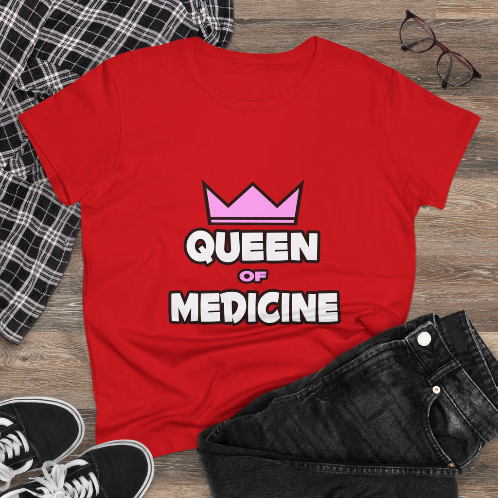 Queen of Medicine - Women's Midweight Cotton Tee