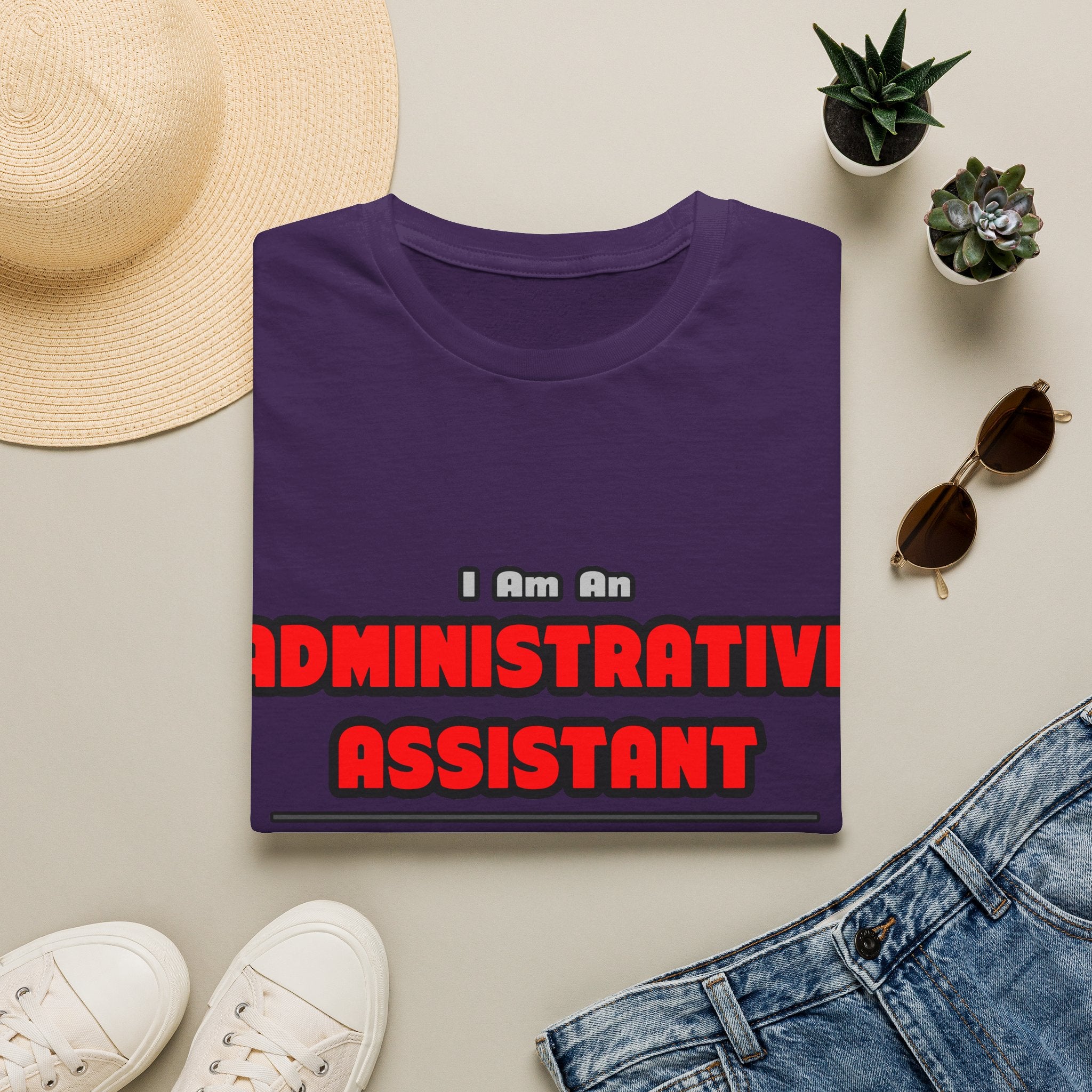 Administrative Assistant...Work My Magic - Unisex Softstyle T-Shirt