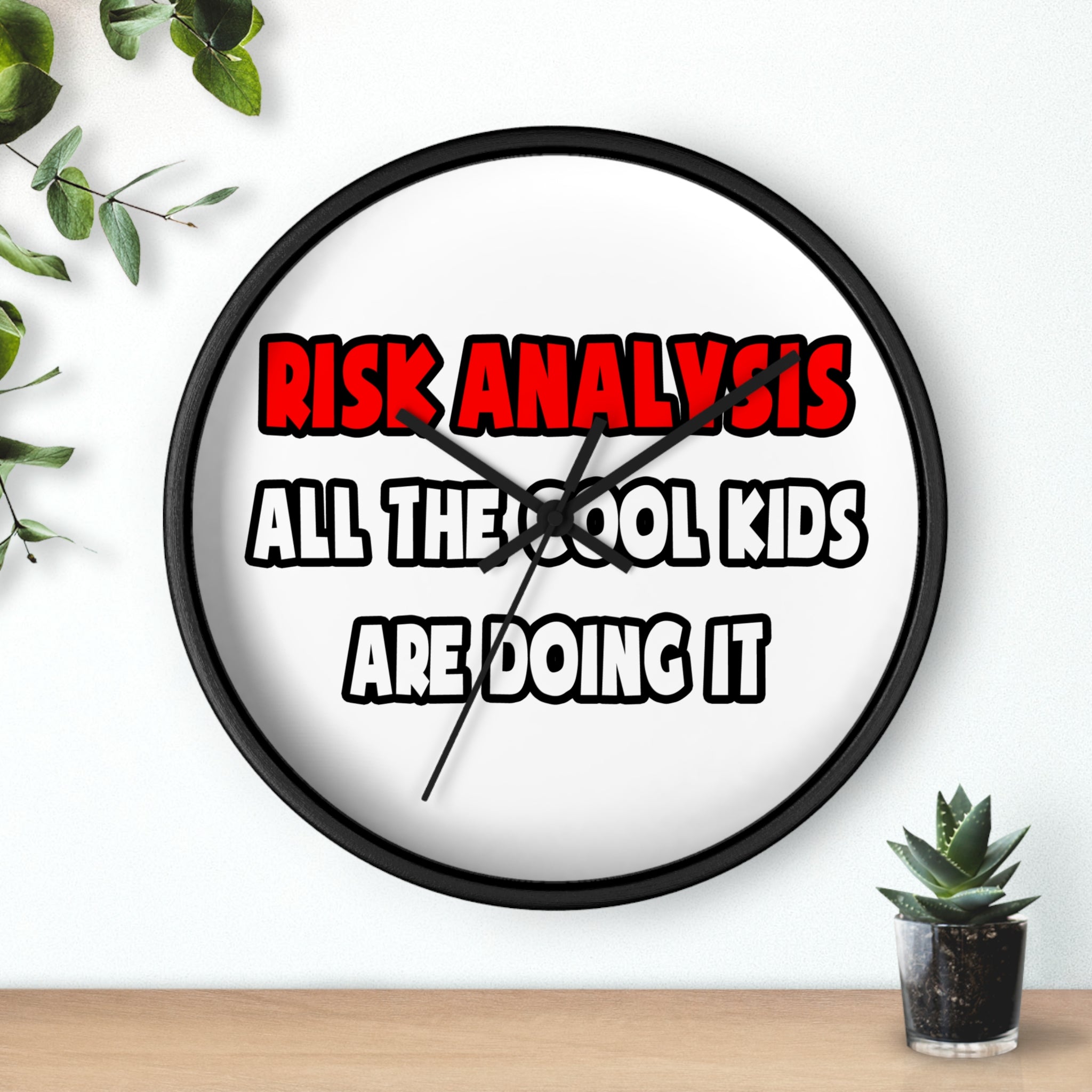 Funny Actuary Shirts and Gifts - Wall Clock