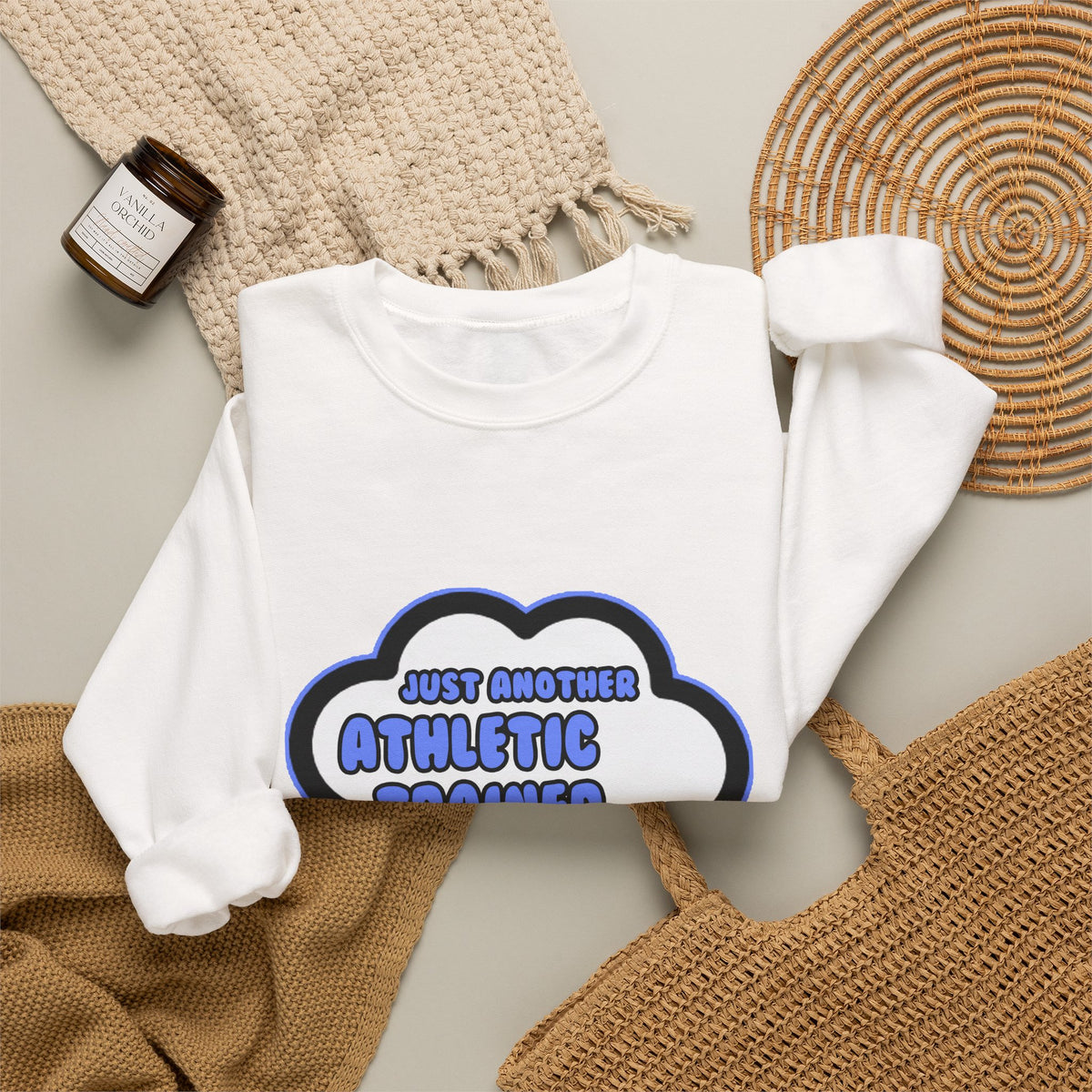 Athletic Trainer .. Livin' The Dream - Unisex Heavy Blend™ Crewneck Sweatshirt
