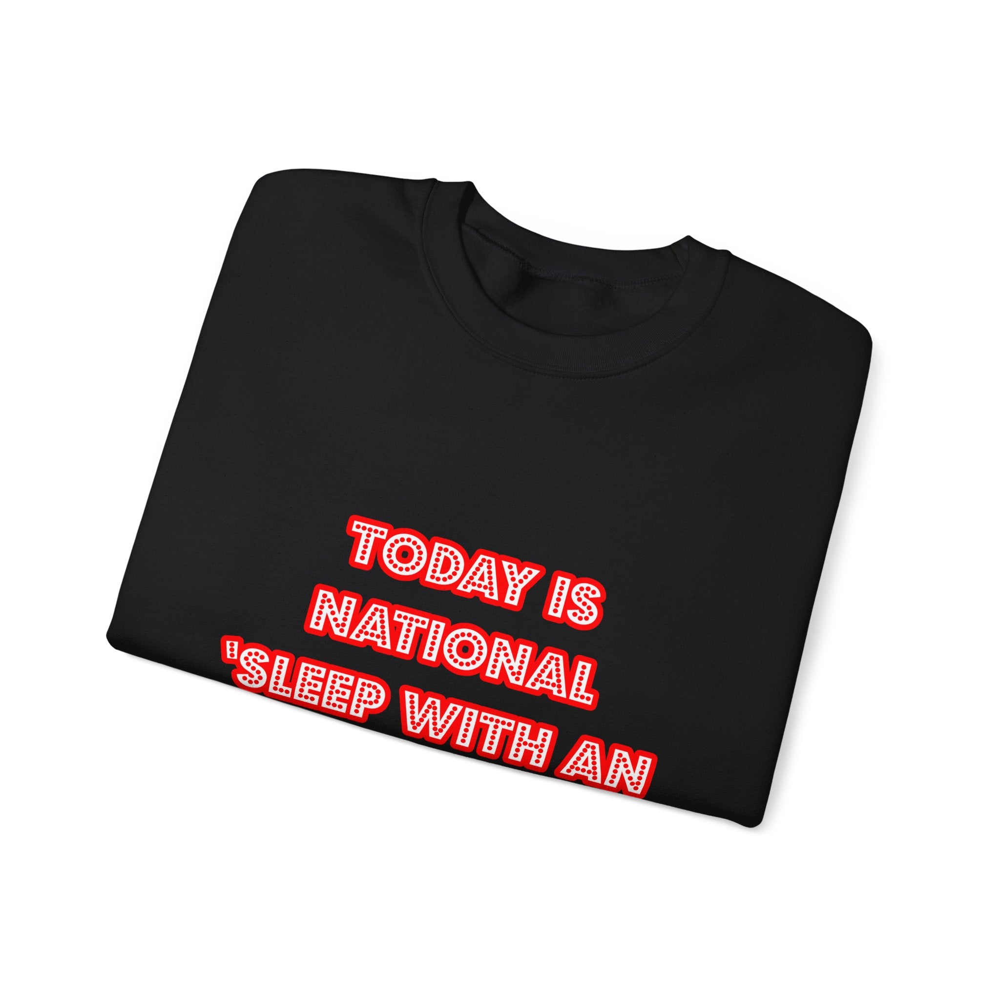 National 'Sleep With an Actuary' Day - Unisex Heavy Blend™ Crewneck Sweatshirt