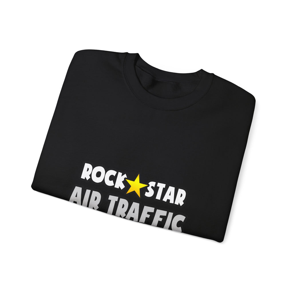 Rock Star Air Traffic Controller - Unisex Heavy Blend™ Crewneck Sweatshirt