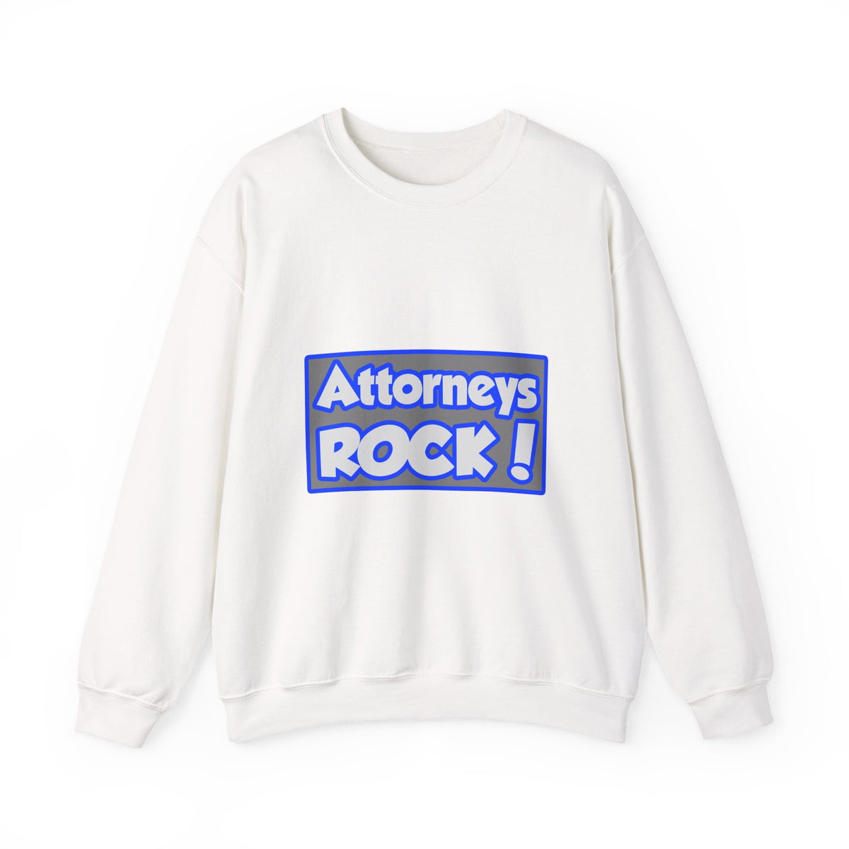 Attorneys Rock! - Unisex Heavy Blend™ Crewneck Sweatshirt