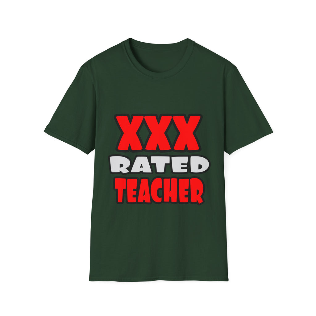 XXX Rated Teacher - Unisex Softstyle T-Shirt