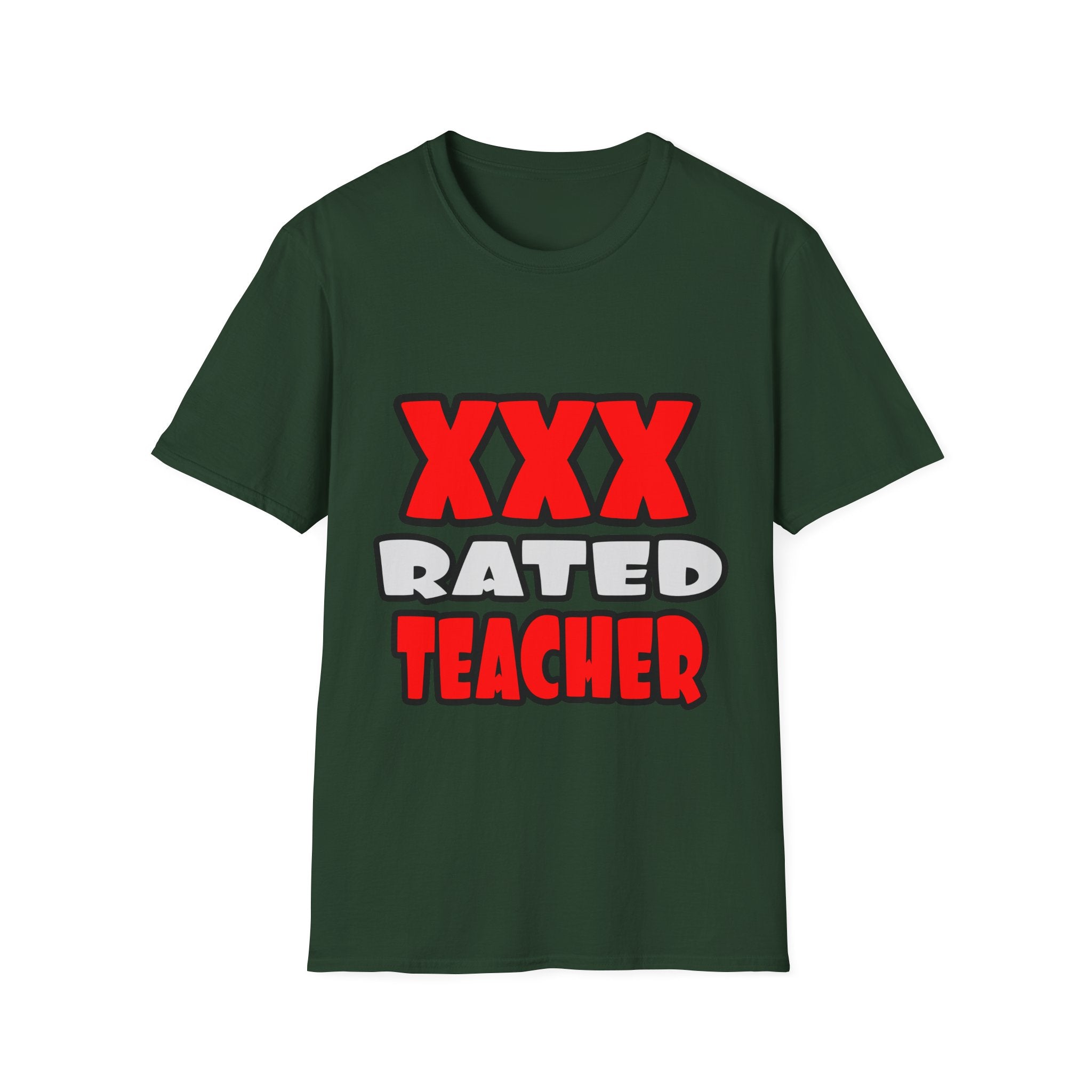 XXX Rated Teacher - Unisex Softstyle T-Shirt