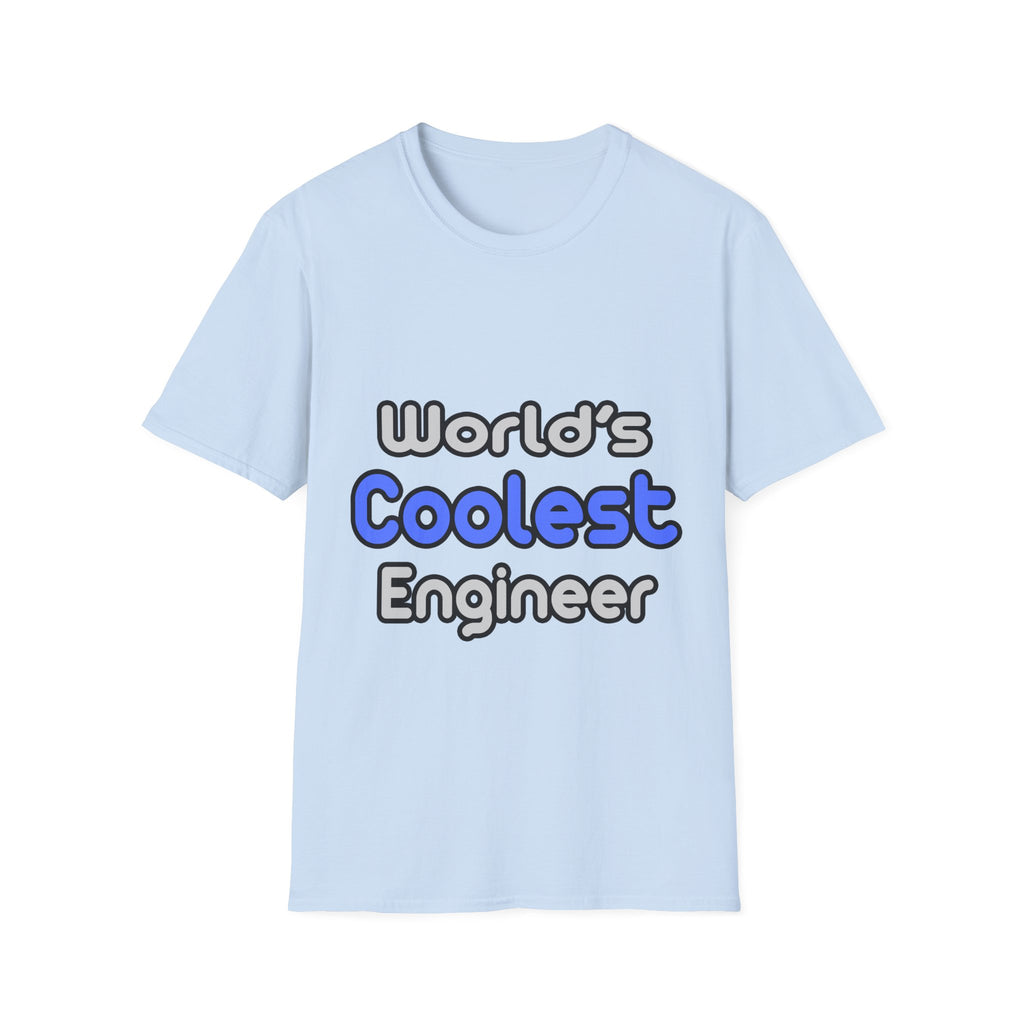 World's Coolest Engineer - Unisex Softstyle T-Shirt