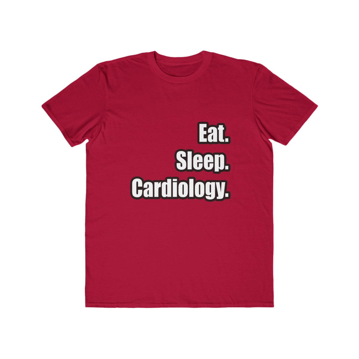 Eat. Sleep. Cardiology - Men's Lightweight Fashion Tee