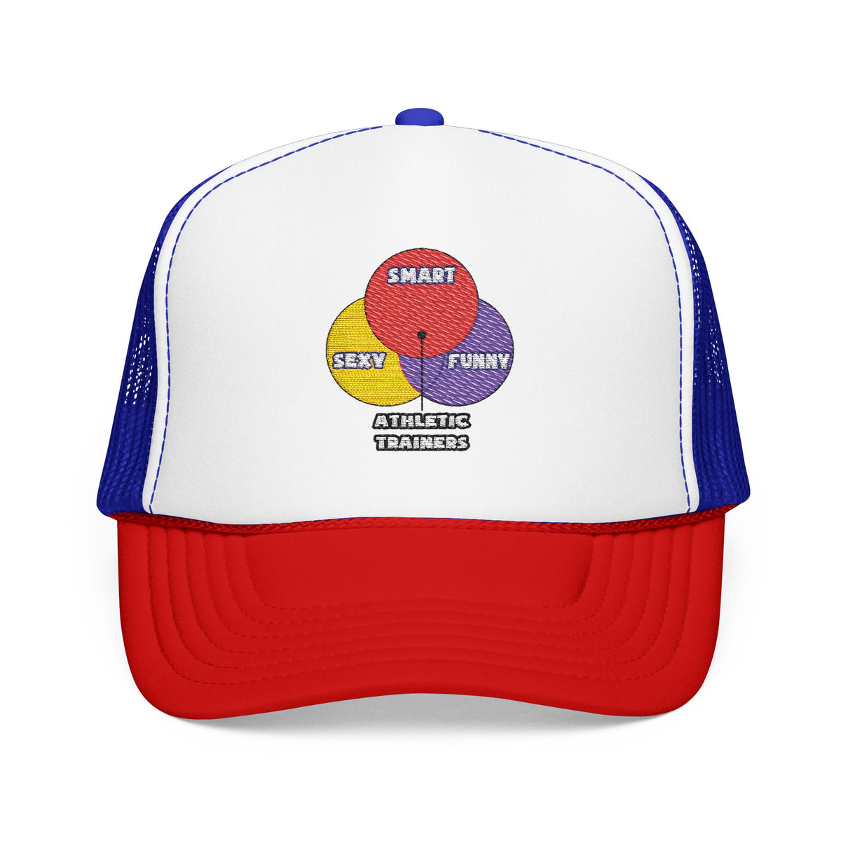 Venn Diagram .. Athletic Trainers - Foam Trucker Hat