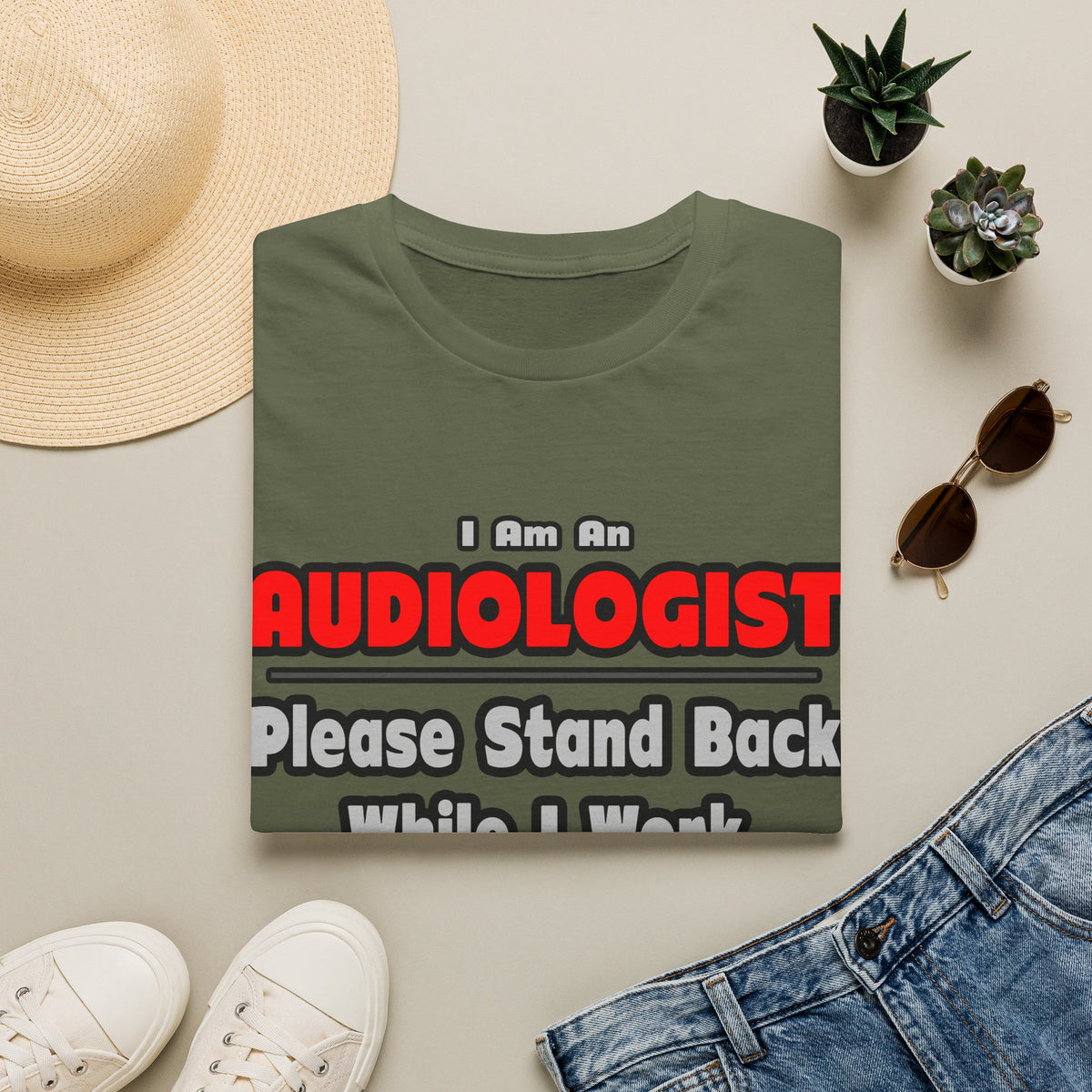 Audiologist ... Stand Back ... Work My Magic - Unisex Softstyle T-Shirt