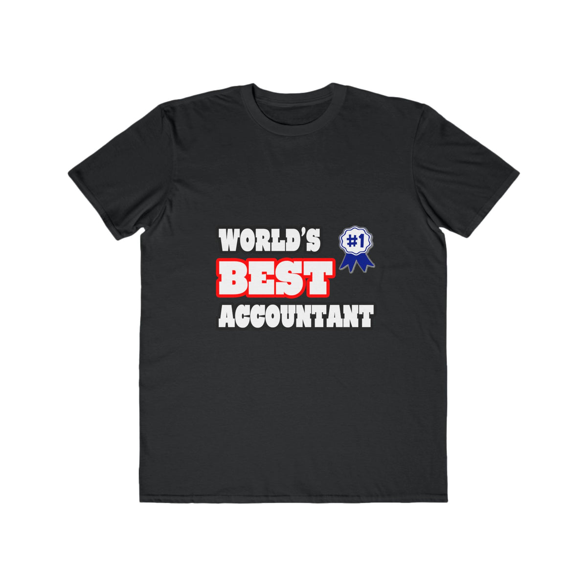 World's Best Accountant - Men's Lightweight Fashion Tee