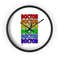 Rainbow Doctor - Wall Clock