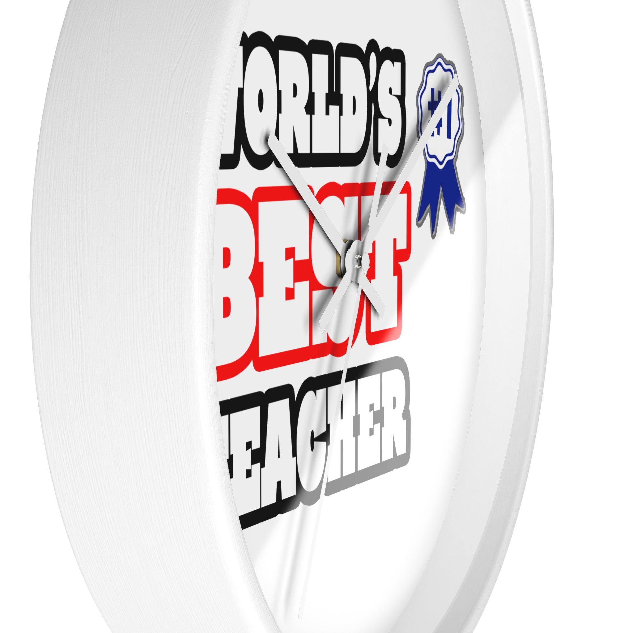 World's Best Teacher - Wall Clock
