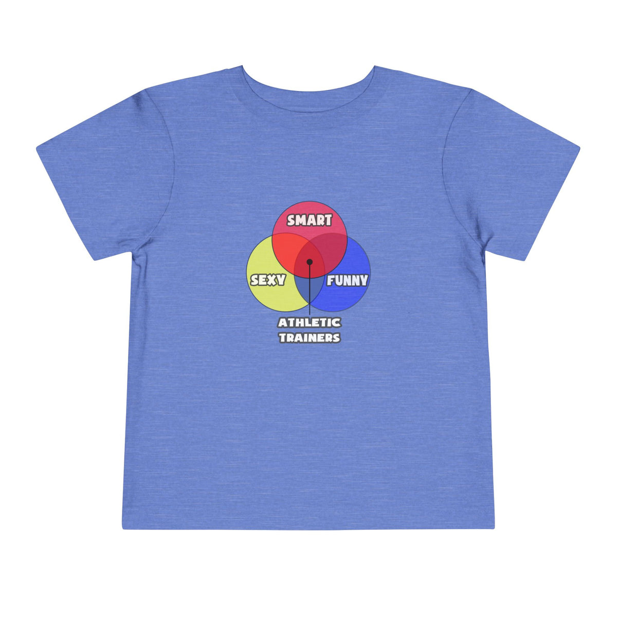 Venn Diagram .. Athletic Trainers - Toddler Short Sleeve Tee