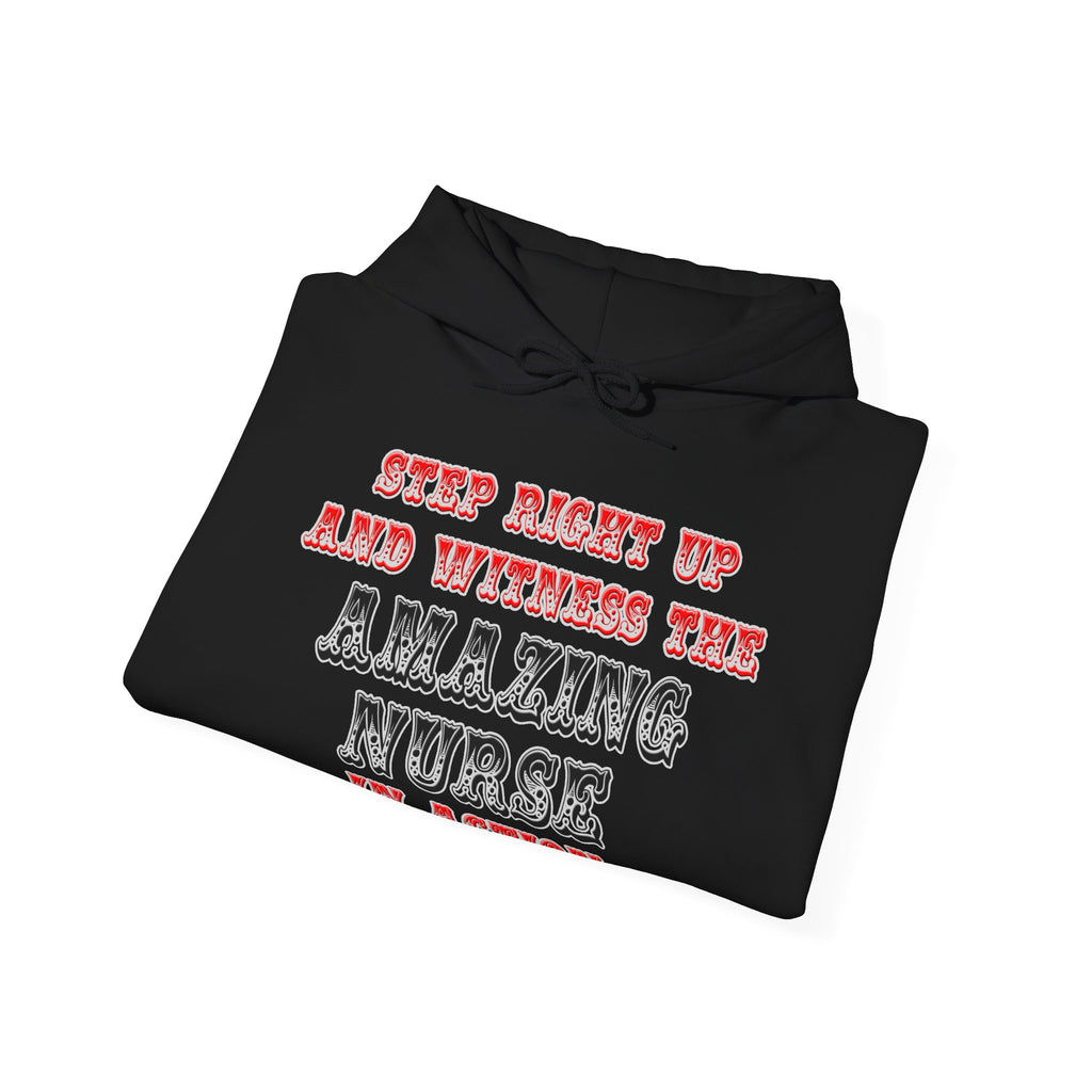 Amazing Nurse In Action - Unisex Heavy Blend™ Hooded Sweatshirt