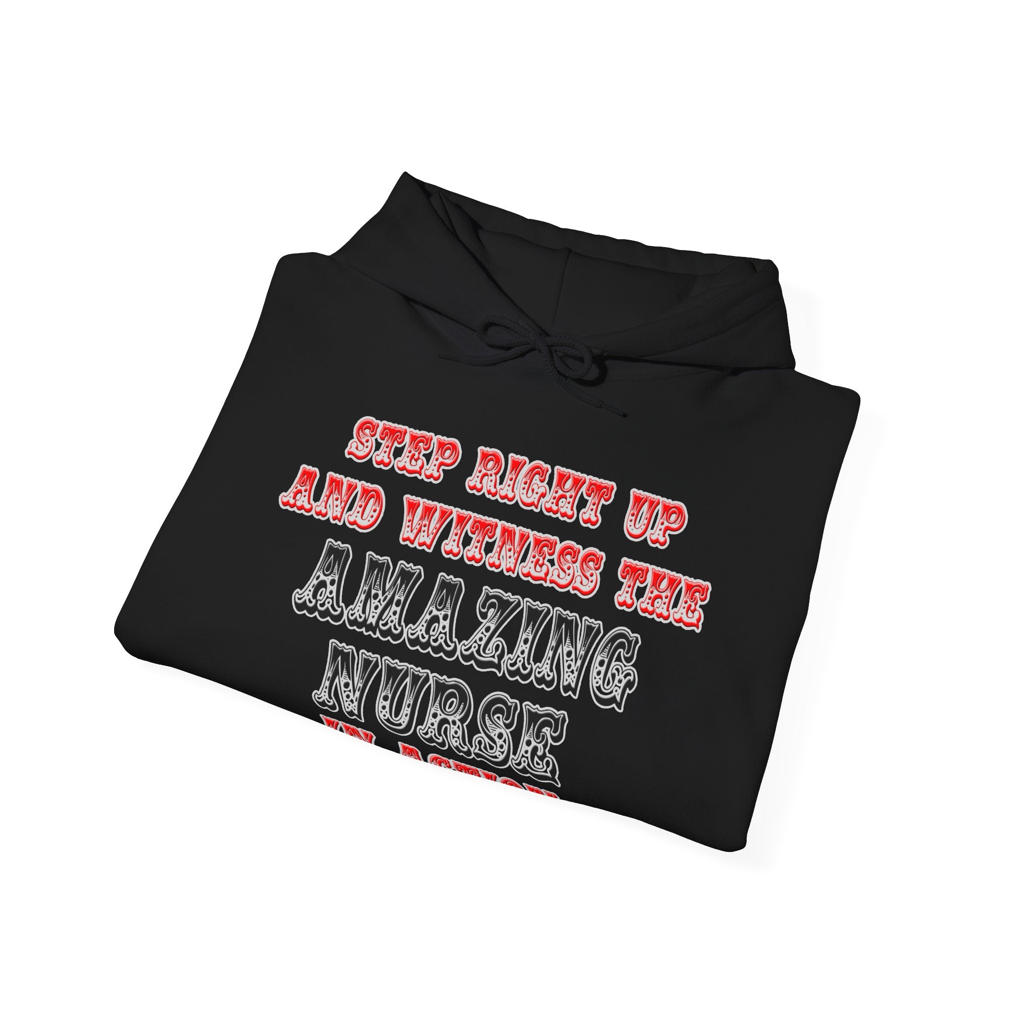 Amazing Nurse In Action - Unisex Heavy Blend™ Hooded Sweatshirt