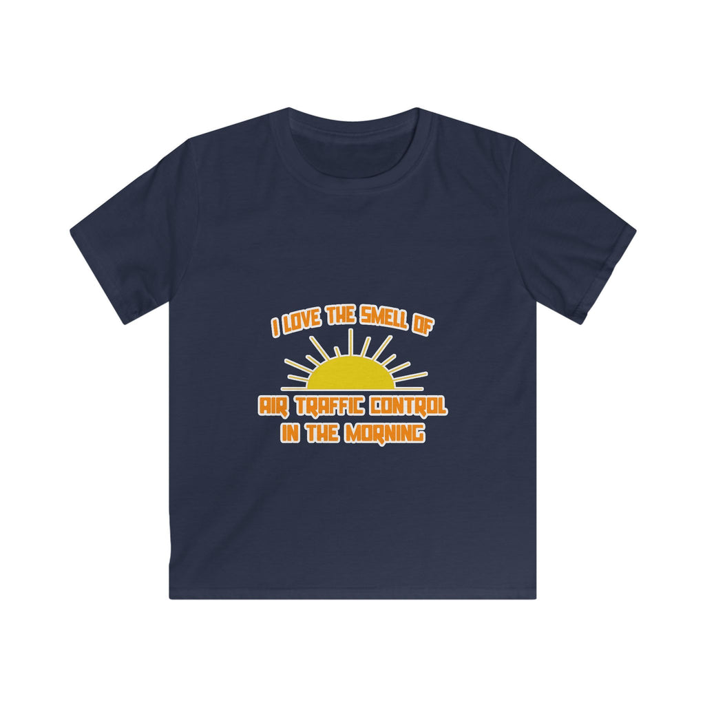 Smell of Air Traffic Control in the Morning - Kids Softstyle Tee