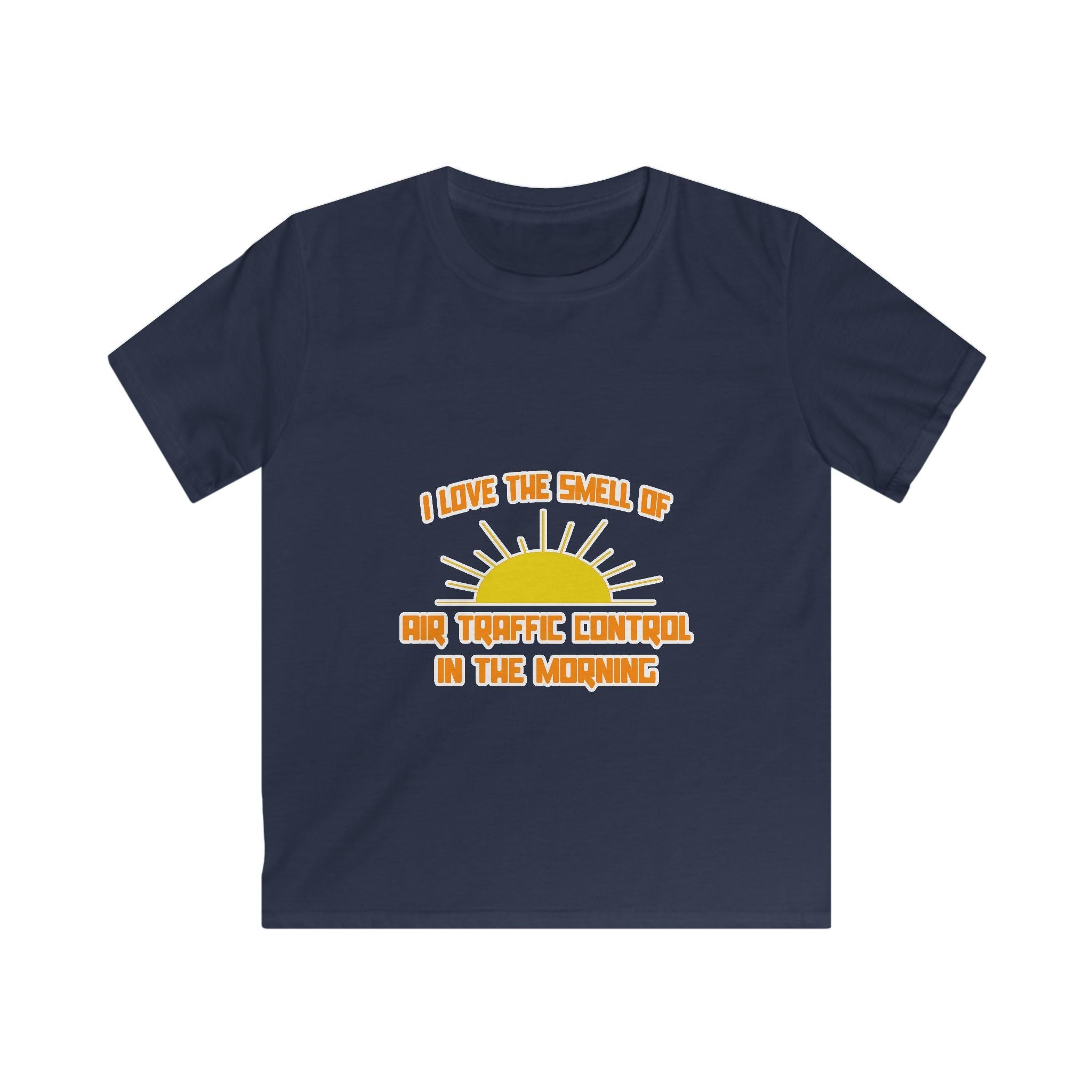 Smell of Air Traffic Control in the Morning - Kids Softstyle Tee
