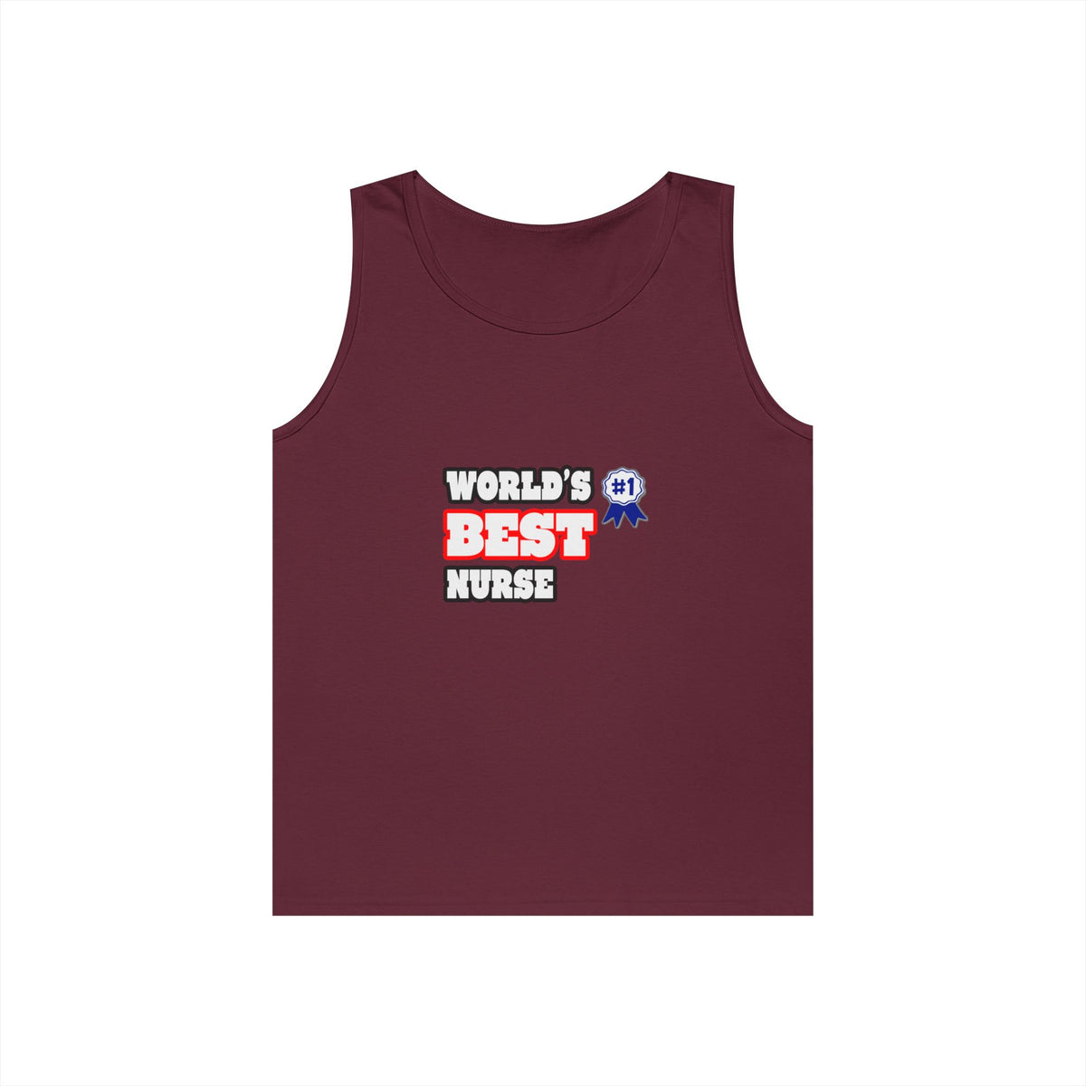 World's Best Nurse - Unisex Heavy Cotton Tank Top