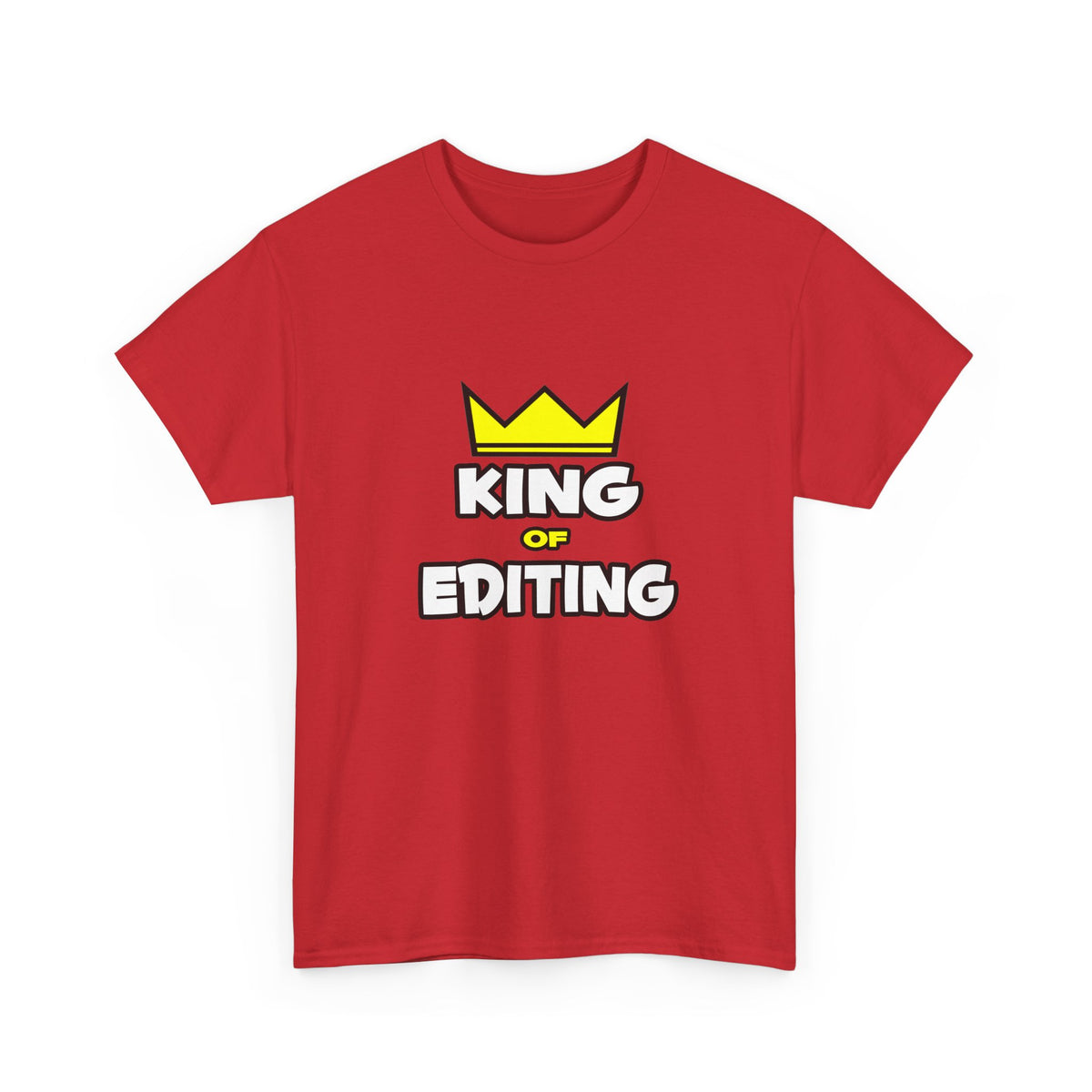 King of Editing - Unisex Heavy Cotton Tee