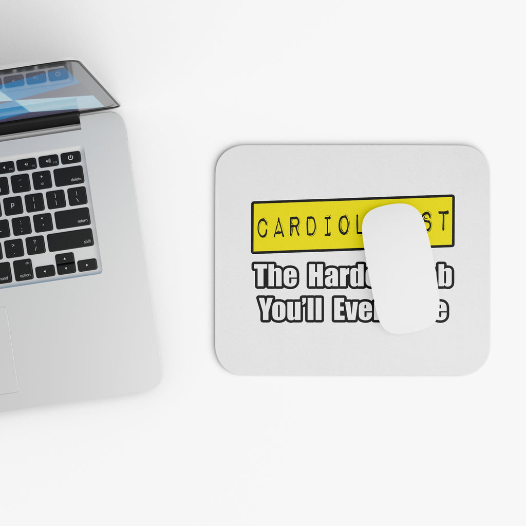 Cardiologist...Hardest Job You'll Ever Love - Mouse Pad (Rectangle)