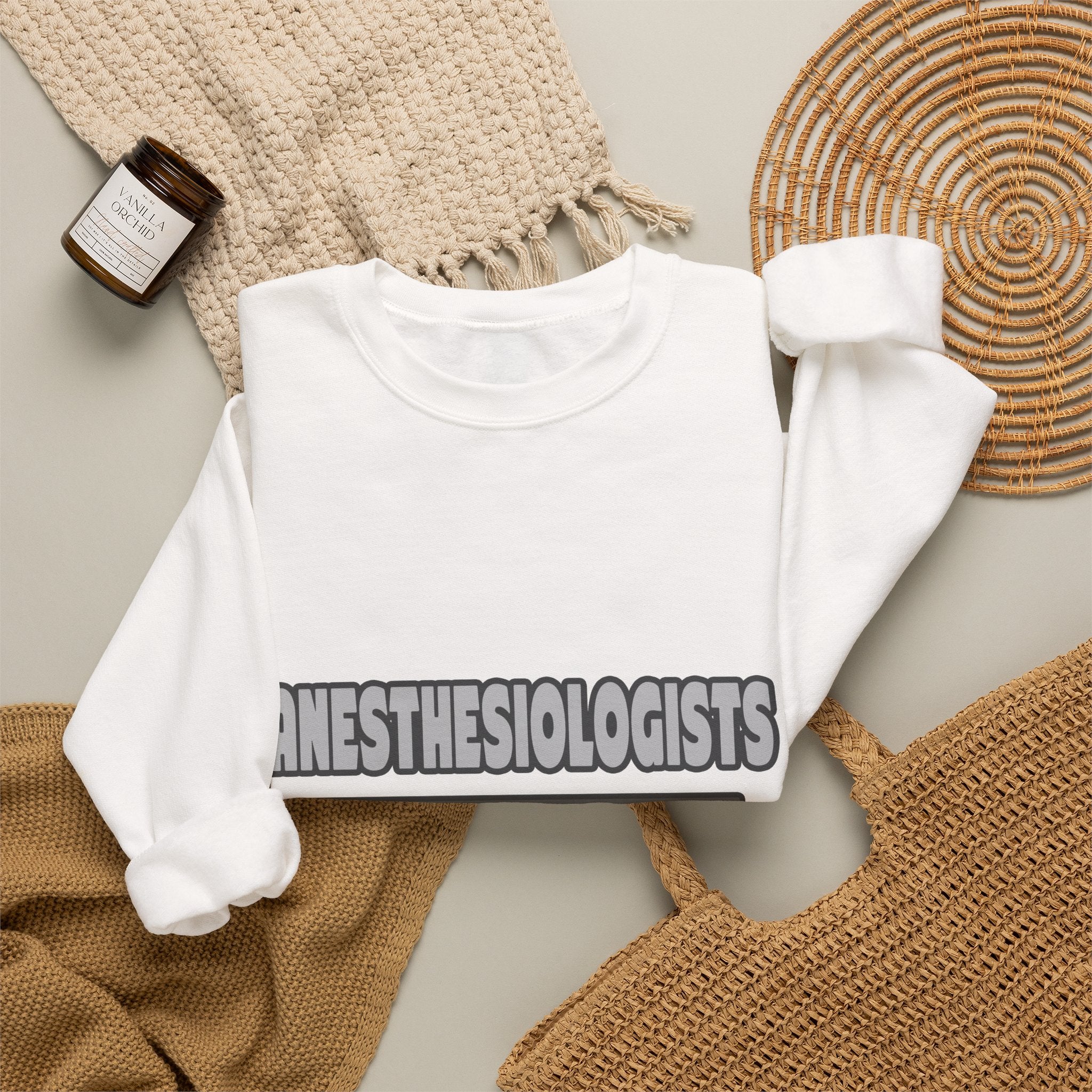 Anesthesiologists ... Smarter - Unisex Heavy Blend™ Crewneck Sweatshirt