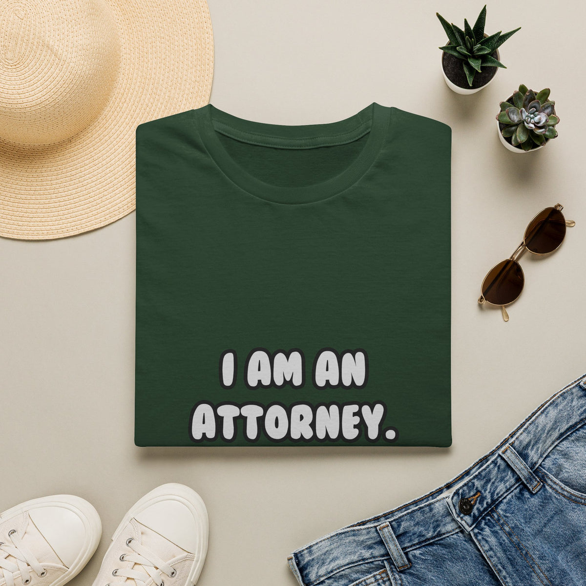 Deal With It ... Funny Attorney - Unisex Softstyle T-Shirt