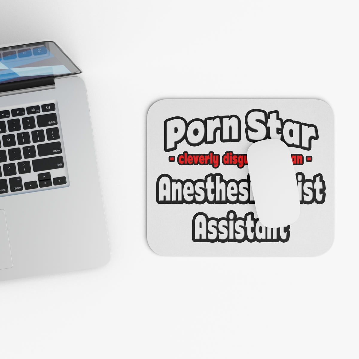 Porn Star .. Anesthesiologist Assistant - Mouse Pad (Rectangle)