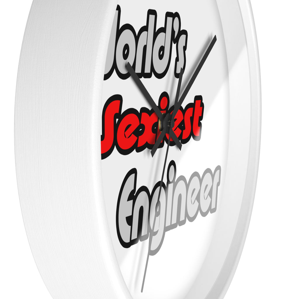World's Sexiest Engineer - Wall Clock