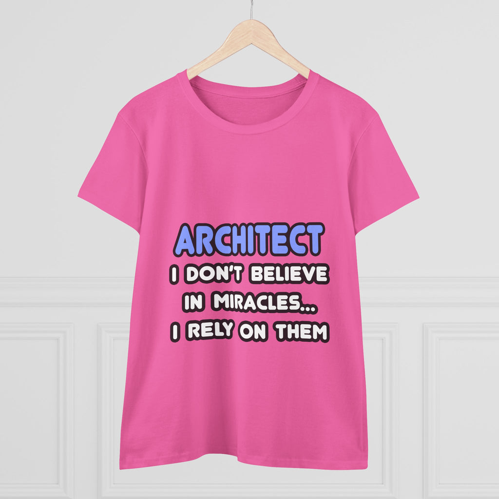 Miracles and Architects - Women's Midweight Cotton Tee