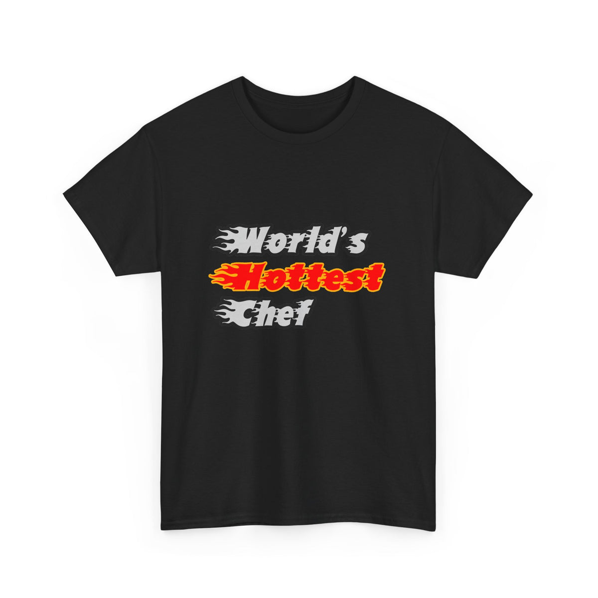 World's Hottest Chef - Unisex Heavy Cotton Tee