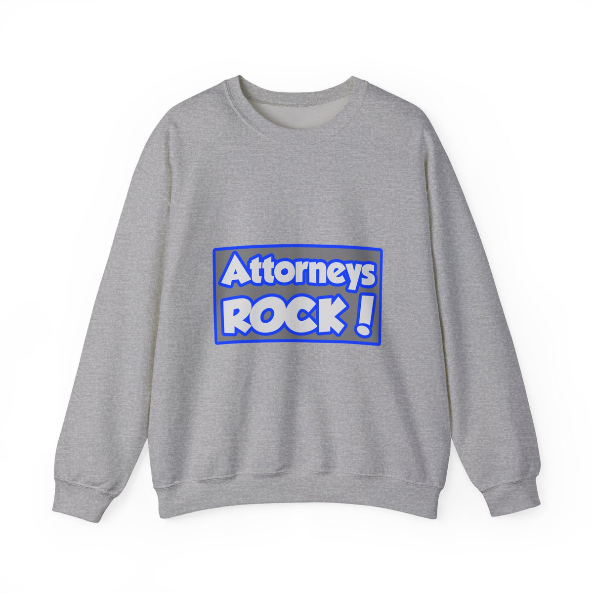Attorneys Rock! - Unisex Heavy Blend™ Crewneck Sweatshirt