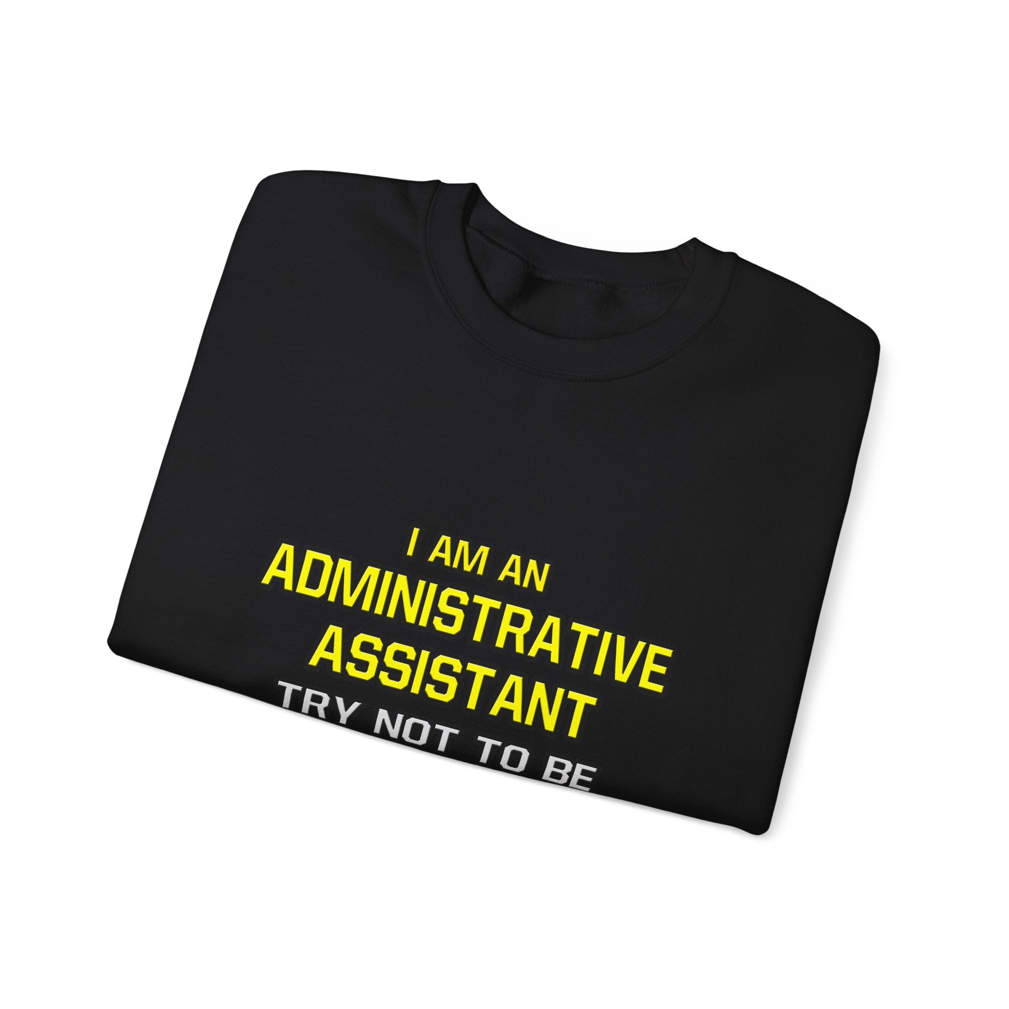 Administrative Assistant...Superior Intelligence - Unisex Heavy Blend™ Crewneck Sweatshirt