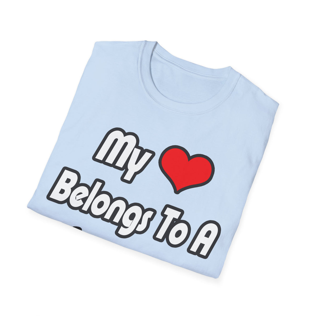 My Heart Belongs To A Carpenter - Unisex Softstyle T-Shirt