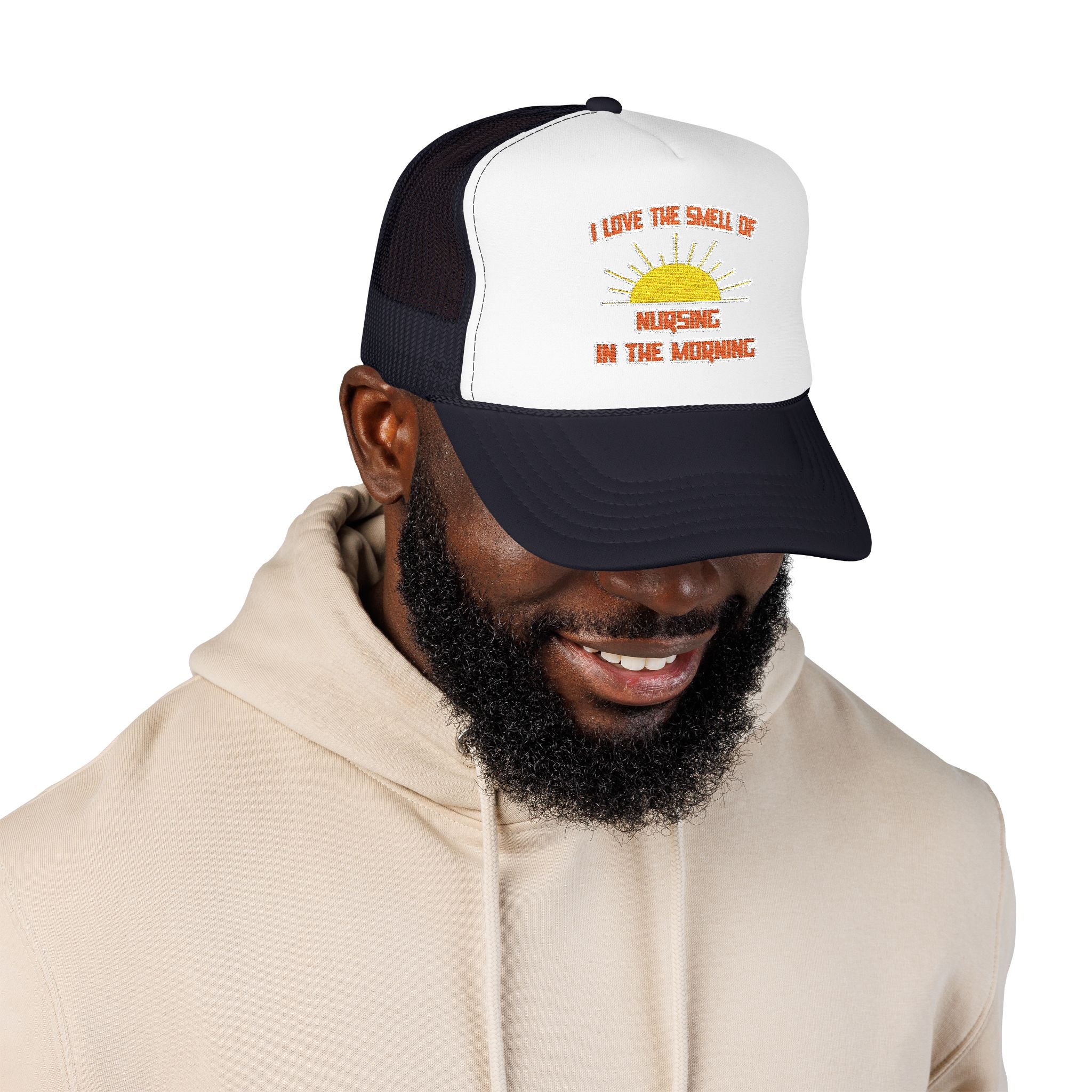 Smell of Nursing in the Morning - Foam Trucker Hat