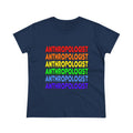 Rainbow Anthropologist - Women's Midweight Cotton Tee