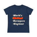 World's Hottest Aerospace Engineer - Women's Midweight Cotton Tee