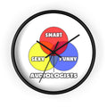 Venn Diagram .. Audiologists - Wall Clock