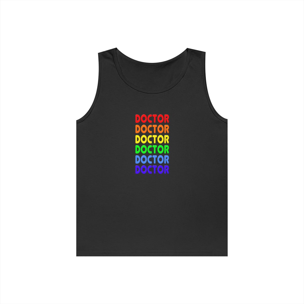 Rainbow Doctor - Unisex Heavy Cotton Tank Top