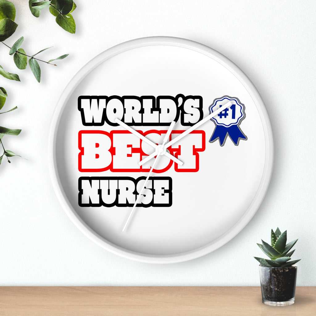 World's Best Nurse - Wall Clock