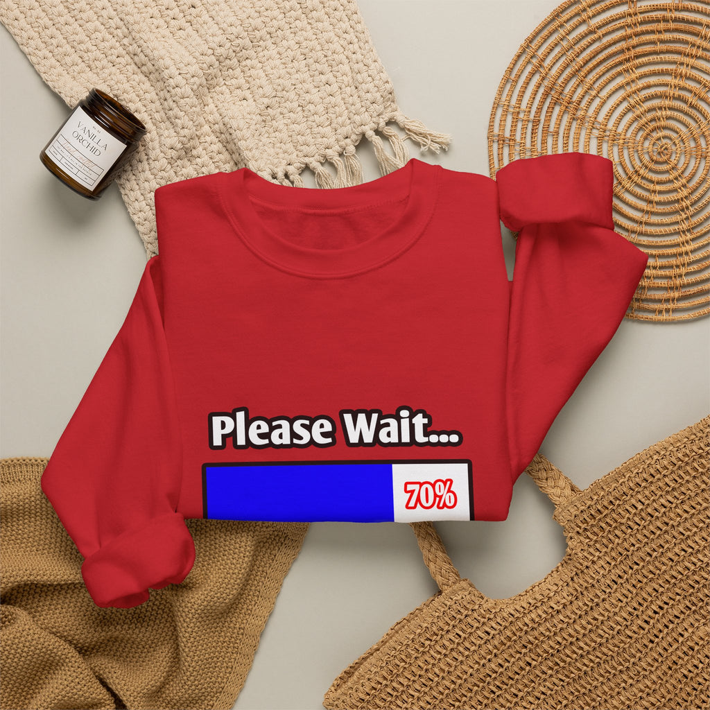 Please Wait...Teacher Loading - Unisex Heavy Blend™ Crewneck Sweatshirt