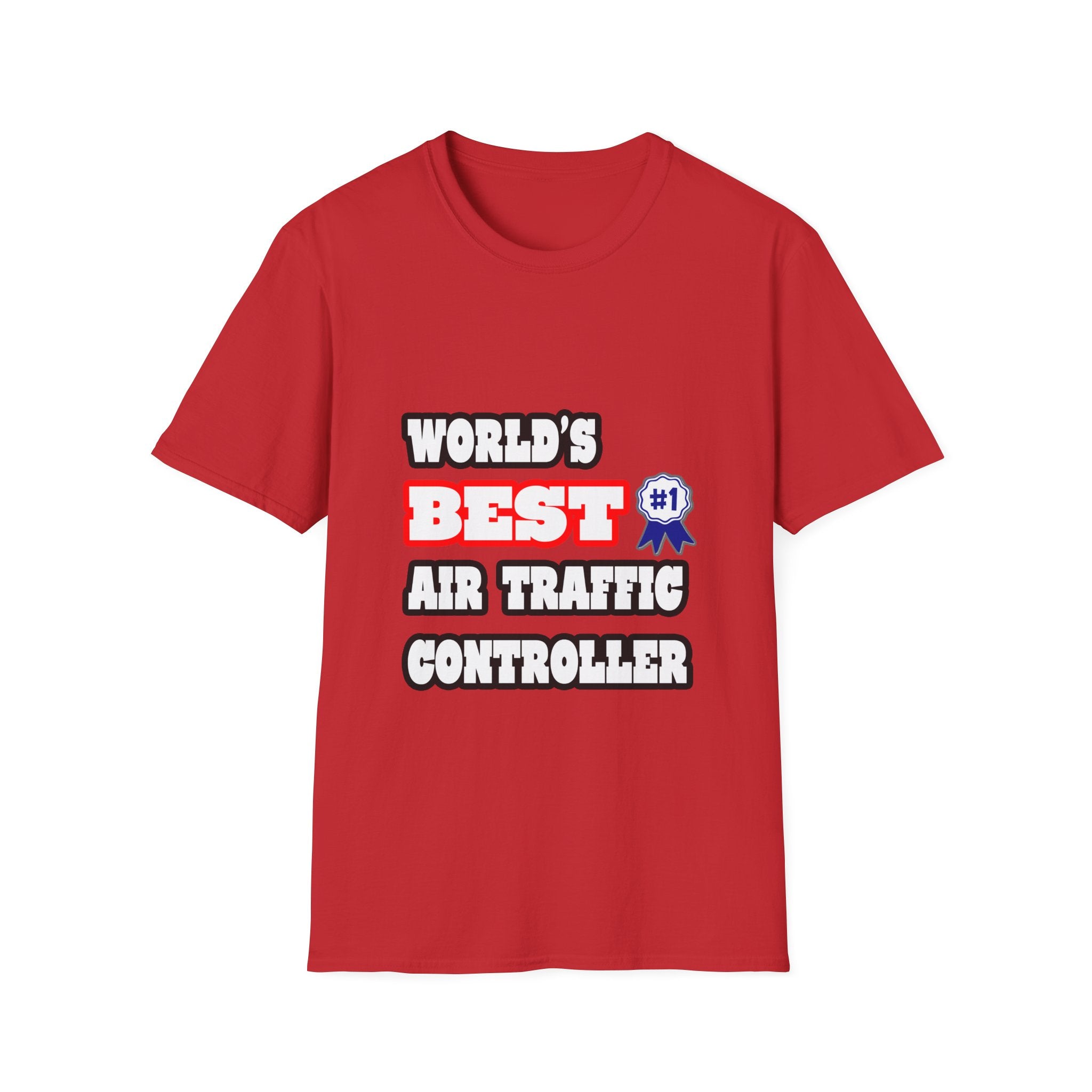 World's Best Air Traffic Controller - Unisex Softstyle T-Shirt