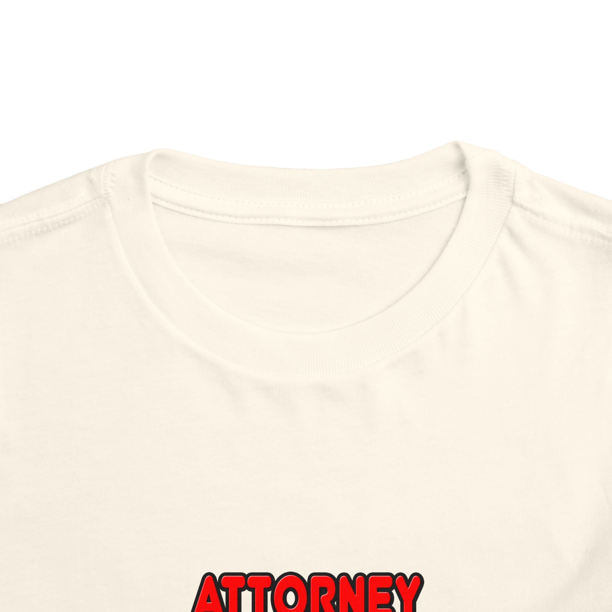 Rainbow Attorney - Toddler Short Sleeve Tee