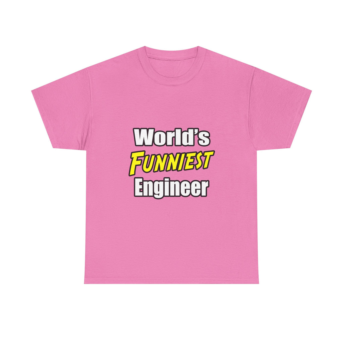 World's Funniest Engineer - Unisex Heavy Cotton Tee