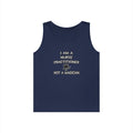 I Am A Nurse Practitioner ... Not A Magician - Unisex Heavy Cotton Tank Top