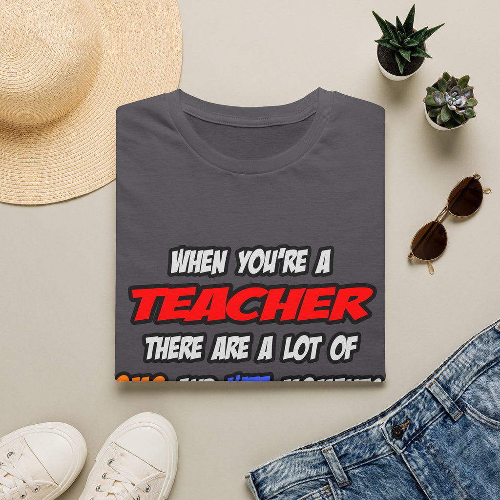 Teacher .. OMG WTF LOL - Unisex Softstyle T-Shirt