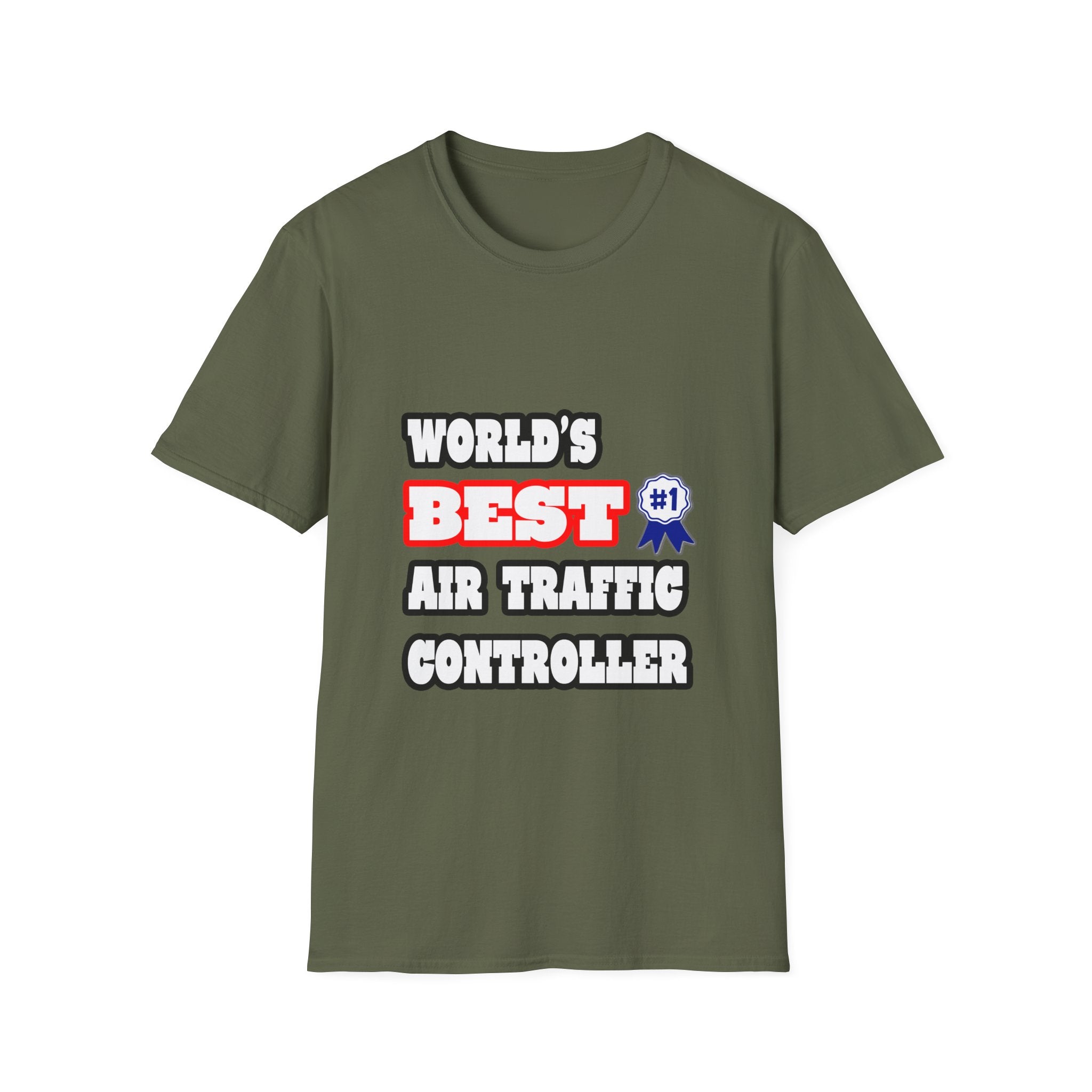 World's Best Air Traffic Controller - Unisex Softstyle T-Shirt