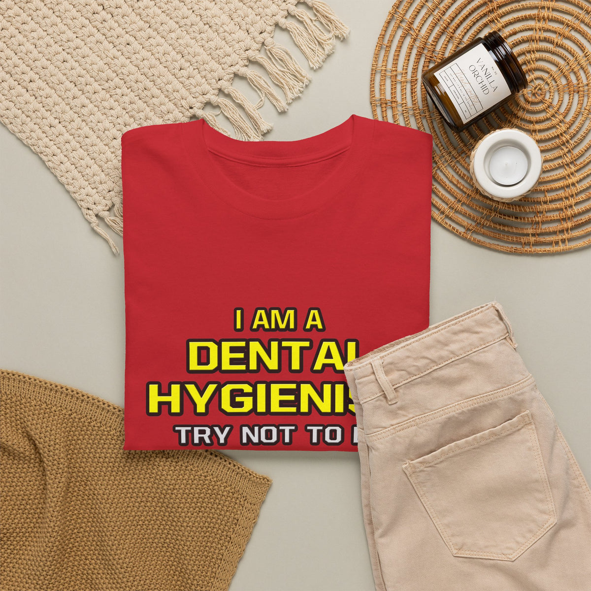 Dental Hygienist...Superior Intelligence - Unisex Heavy Cotton Tee