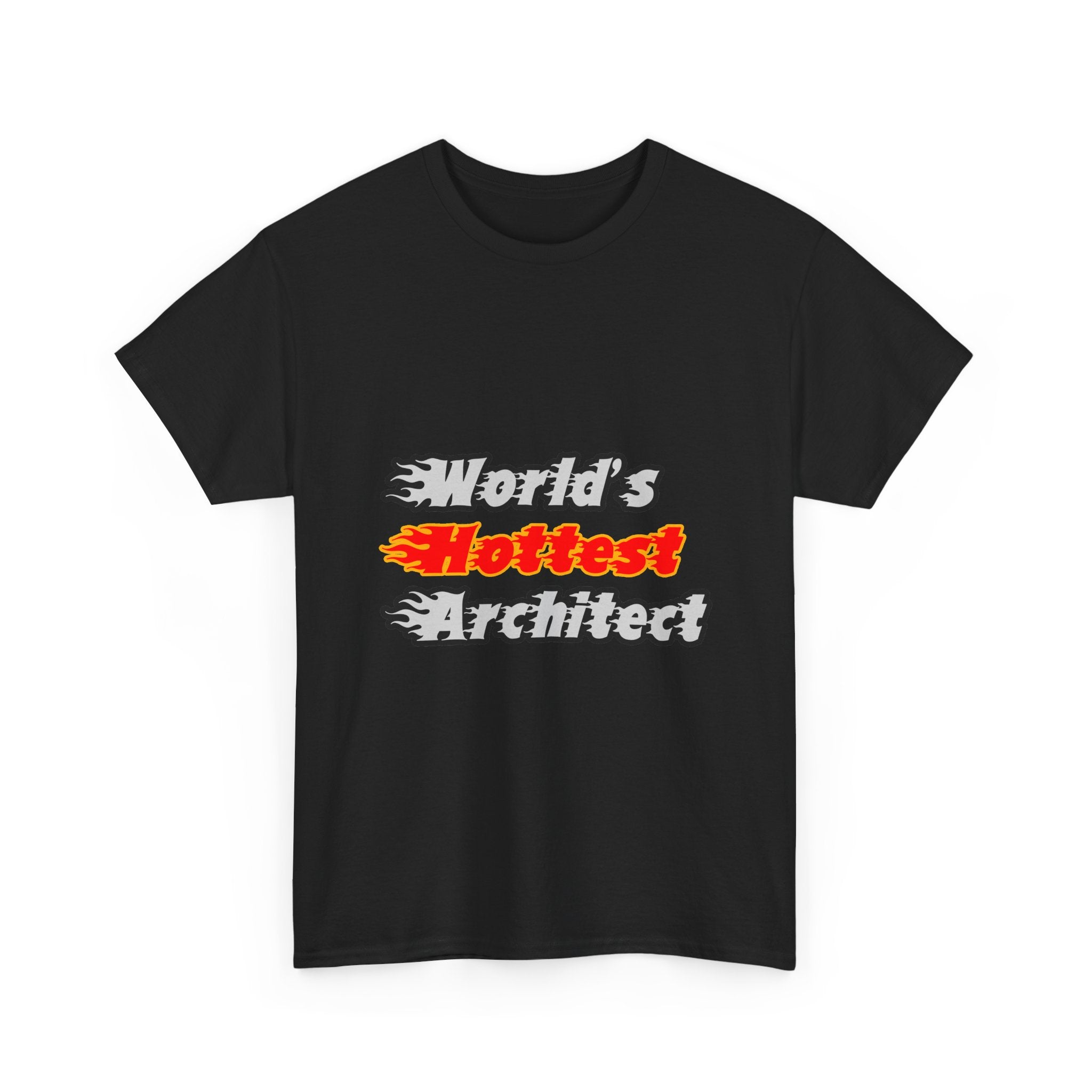World's Hottest Architect - Unisex Heavy Cotton Tee