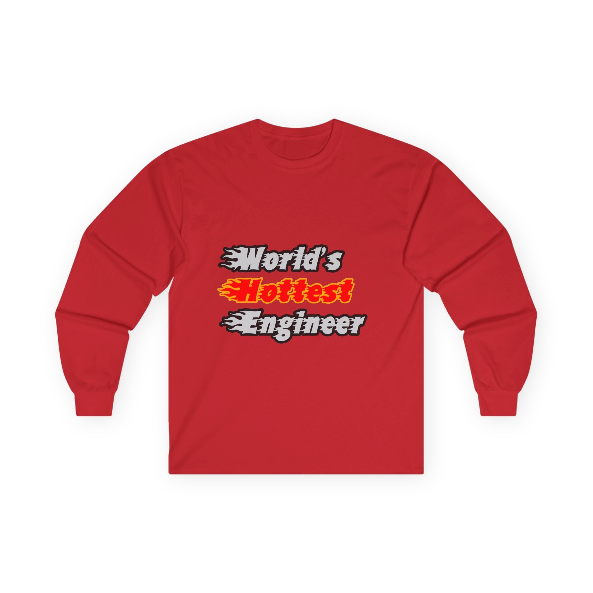 World's Hottest Engineer - Unisex Ultra Cotton Long Sleeve Tee